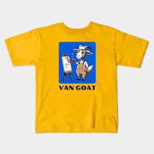 Van Goat | Goat Pun Kids T-Shirt